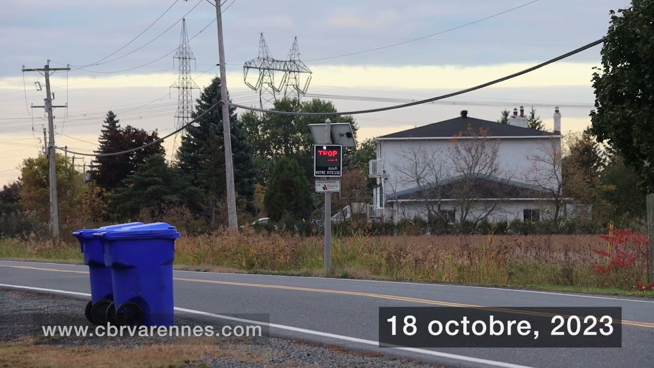 L'état de l'afficheur de vitesse radar depuis plus de sept mois